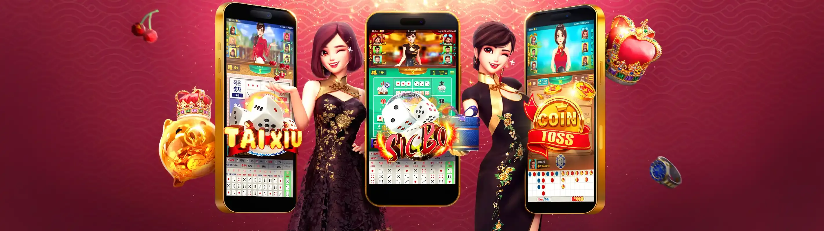Hình ảnh banner ưu đãi xs66 mới nhất 2026 với các biểu tượng cá cược trực tuyến